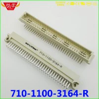 364 DIN41612 DIN разъем 710-3100-3264-S 2*32P 64PIN женские прямые шпильки Европейская розетка 9001-12641coola NEXTRON outpin