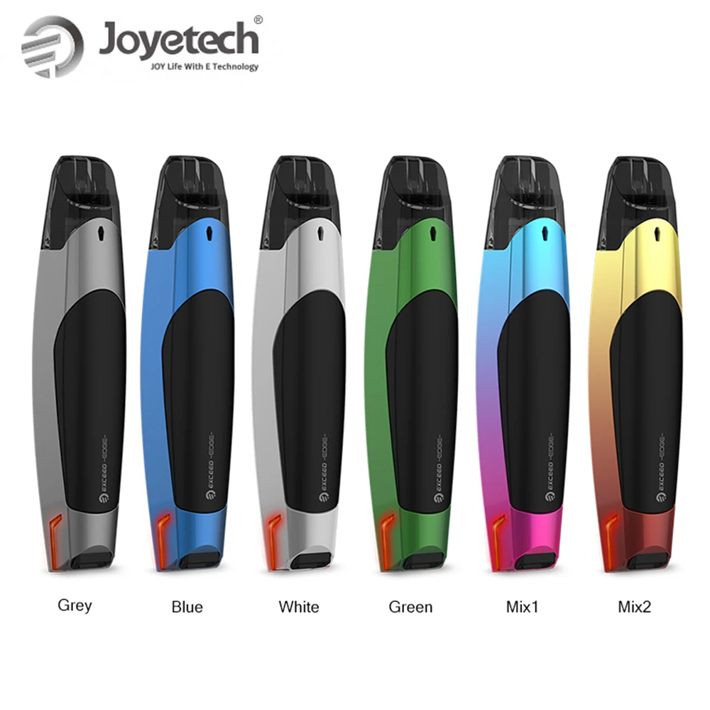 100% оригинал Joyetech превосходит Edge Kit Pod версия встроенная батарея 650 мАч 1.2ohm катушка