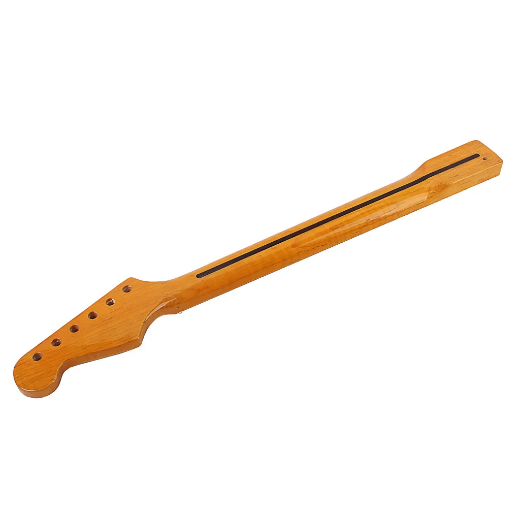 Замена шеи для гитары 21 Fret Maple шея ST электрогитары изготовленная из CA Tiger Flame Wood