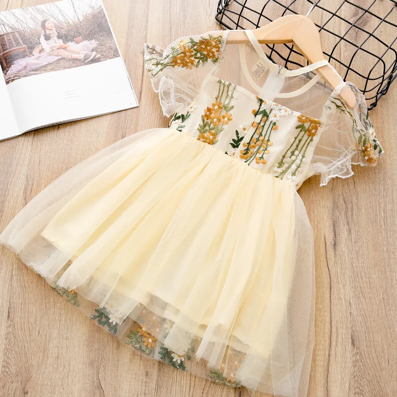 Girls Dress Elegant 2019 Fashion Summer Christmas Dresses For Kids Girl Clothes 5 6 years Children Party Princess Tutu Costumes | Детская