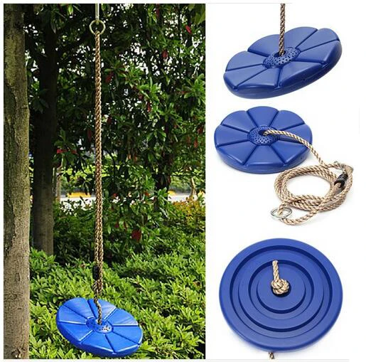 Крытый Открытый для маленьких Детские площадки висит ПВХ садовые качели набор