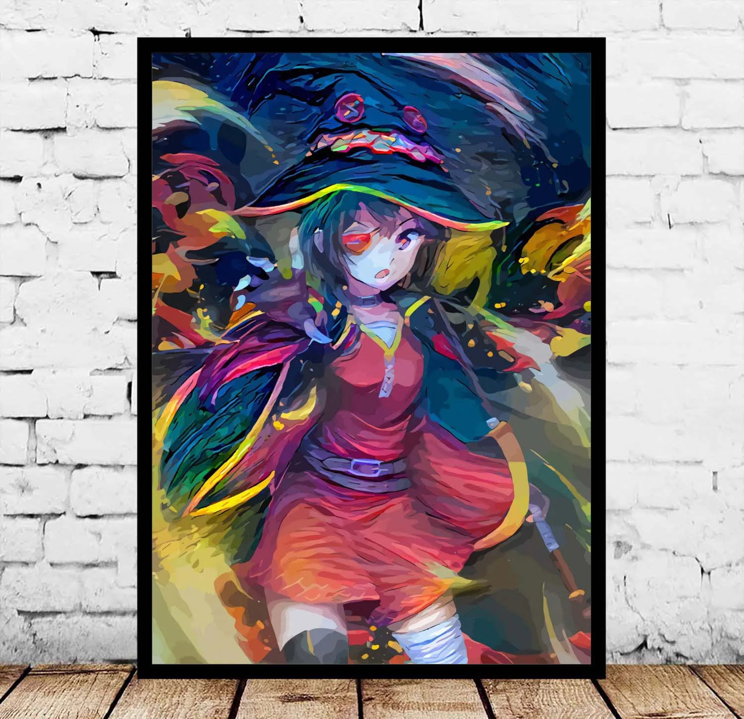 Asuna Black Rock Shooter Blonde Bowsette Boogiepop Celty Crimson Wizard Megumin Dabi Demon Rem Japan Anime Poster No Frame | Дом и сад