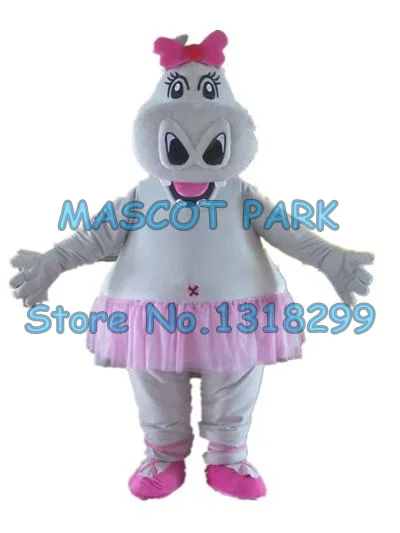 

mascot pretty hippo girl mascot costume newly customized adult size cartoon hippo theme anime cosplay carnival fancy dress kits