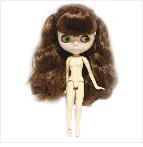 Шарнирные подвижные куклы Blyth, волосы, сделай сам, обнаженные игрушки BJD, модные куклы Blyth, подходят для переодевания, изменения макияжа, рождественский подарок для девочки
