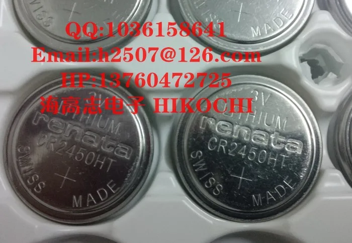 RE NA TA батарея для монет CR2450HT TPMS 125C 3 0 в неизолированная батарея|battery operated light bulb|cell