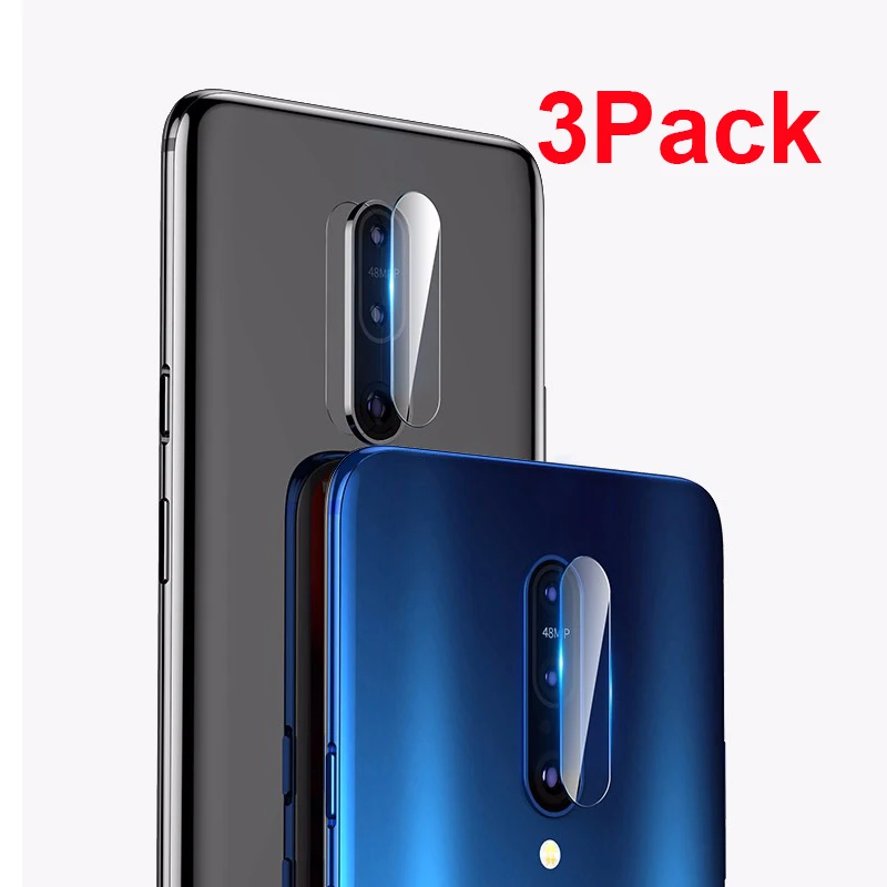 Закаленное стекло для камеры OnePlus 7 Pro 1 + Защитное задней панели объектива
