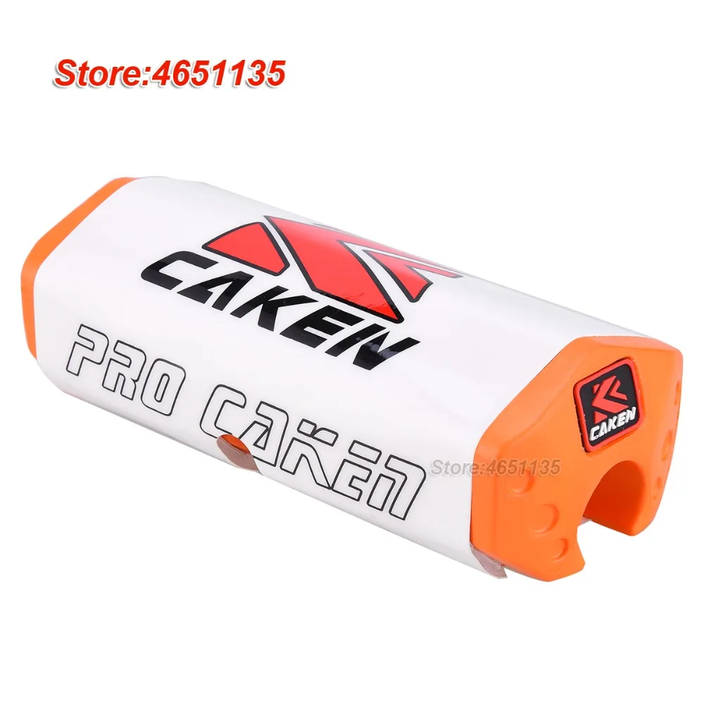 Pro Caken 28 мм 1 1/8 &quotРуль Fat Bar Pad Pit Dirt Bike Мотокросс CRF rmz YZF оранжевый|Руль велосипеда| |