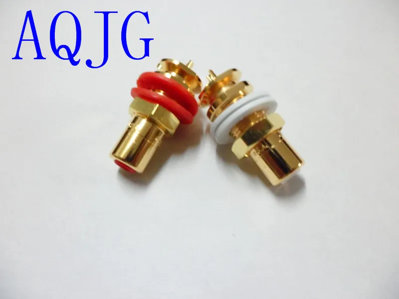 CMC Позолоченные RCA Plug Разъем Инструменты для наращивания волос разъем cmc-816-u