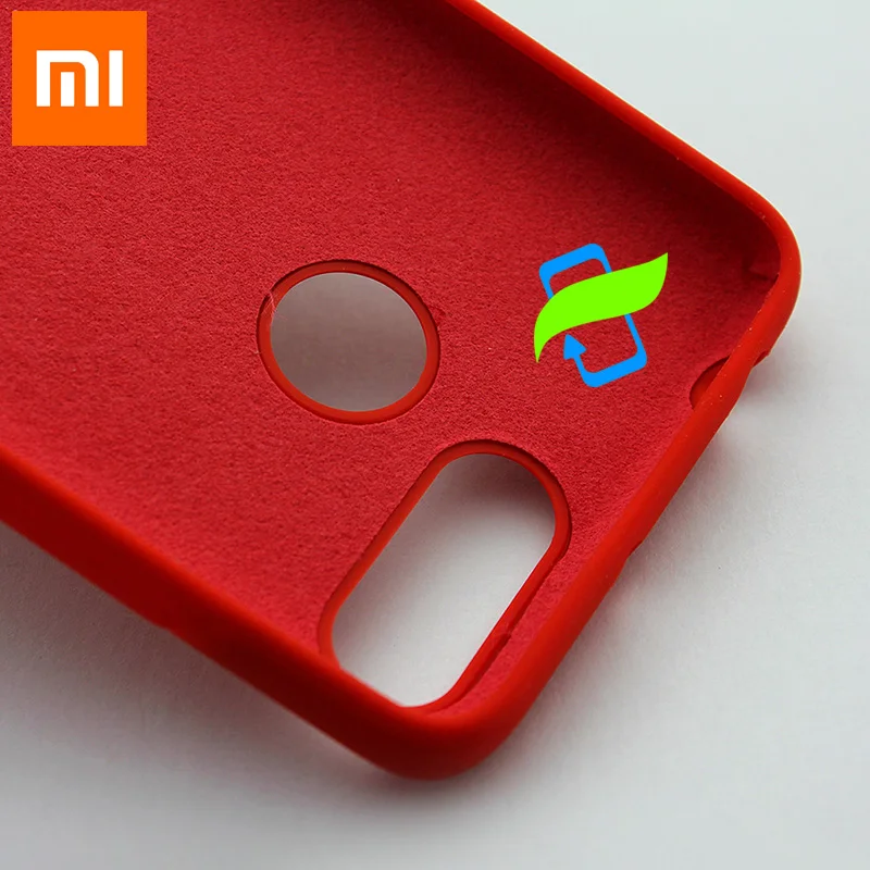 Чехол для Xiaomi Redmi 6 жидкий силиконовый защитный чехол XIAOMI 5 A Mi Mix 2 S 8 9 se A3 задняя