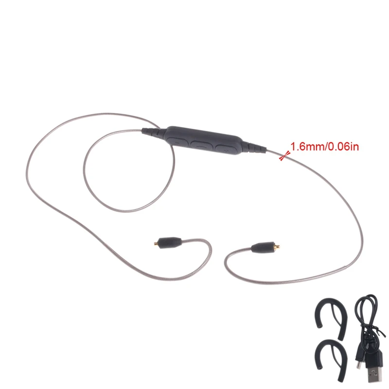 

Wireless Bluetooth 4.1 Earphone Headphone MMCX Adapter Cable For SE215/SE315