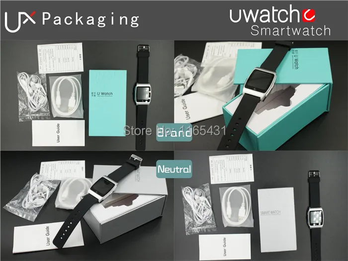 New Bluetooth Smart Watch U UX Wrist for IPhone 6/5s/5/4s/4 Samsung S4/S5/Note3/Note4 with Heart Rate Monitoring | Электроника