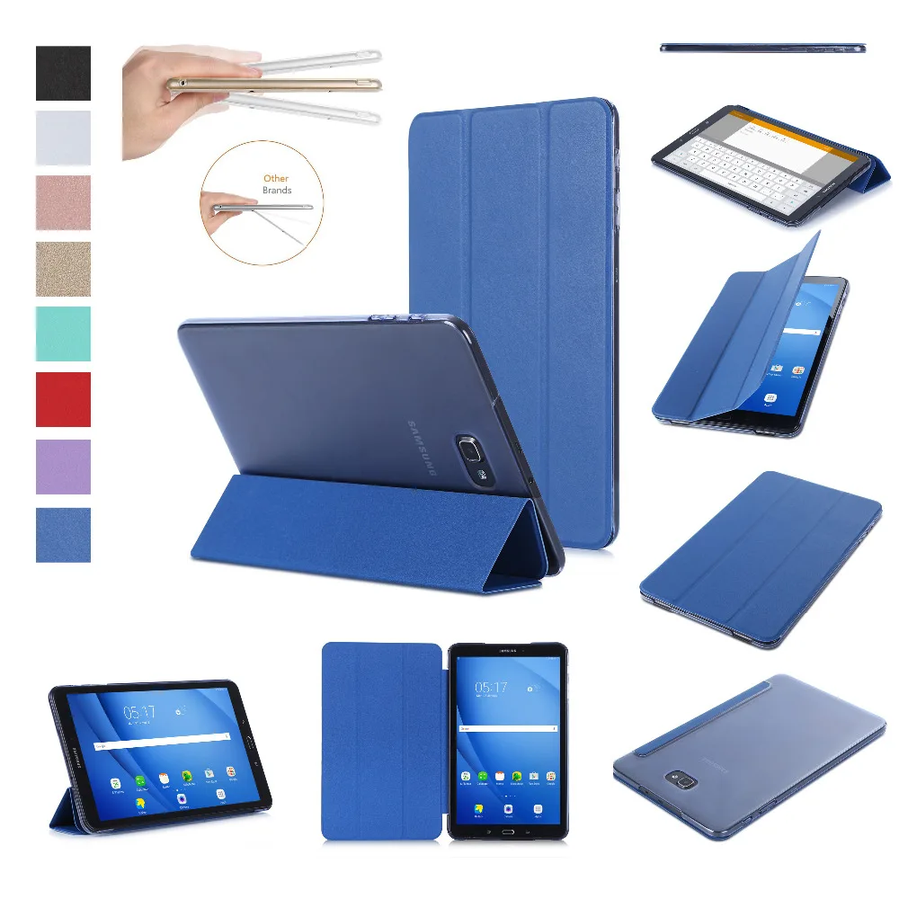 Ультратонкий легкий Чехол подставка из искусственной кожи защитный чехол для