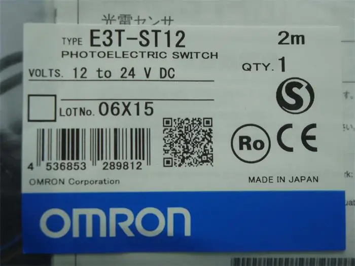 E3T-ST12 Новый и оригинальный фотоэлектрический датчик Omron | Электронные компоненты