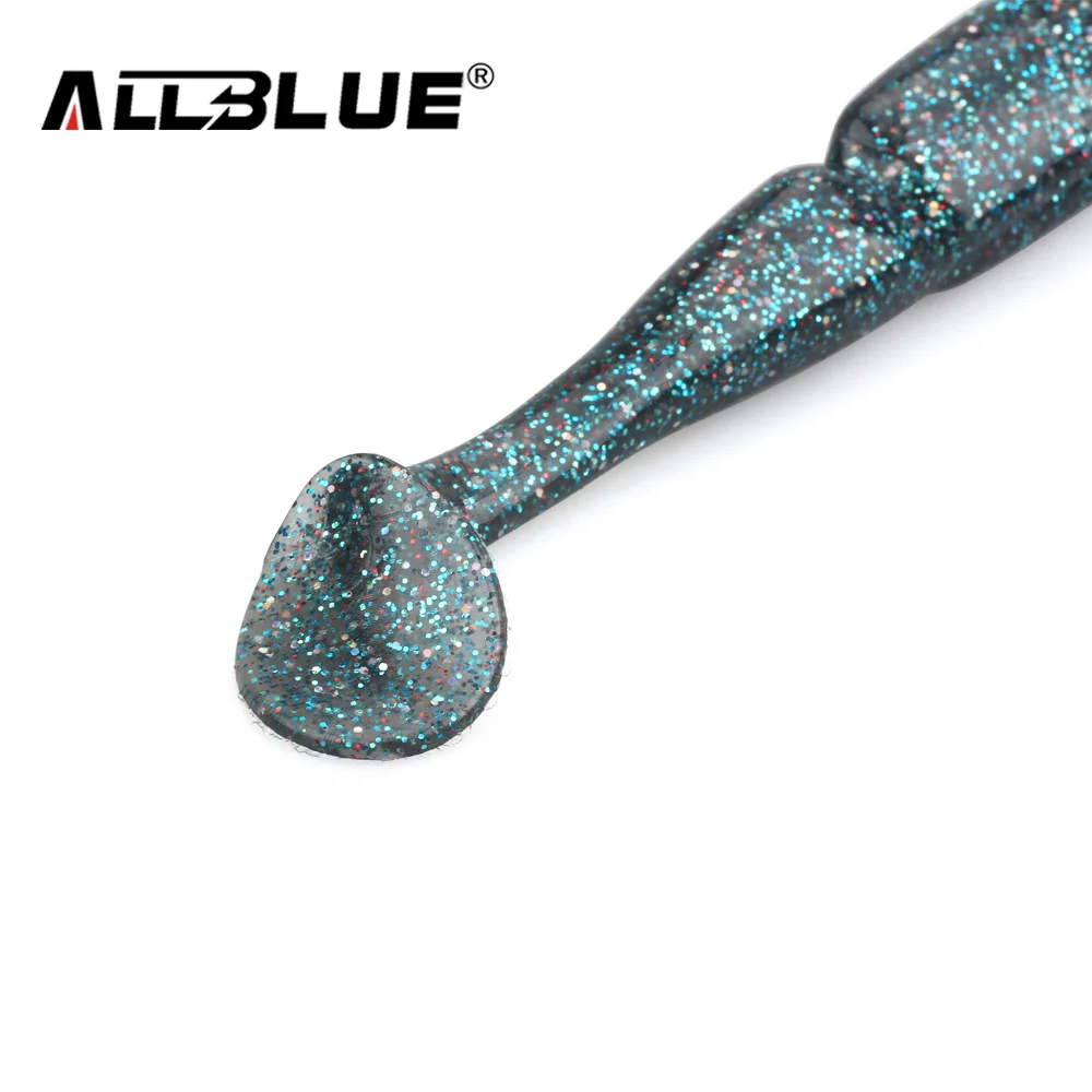 ALLBLUE Новая мягкая рыболовная приманка 20 г/13 5 см 2 шт./лот тонкая силиконовая блесна