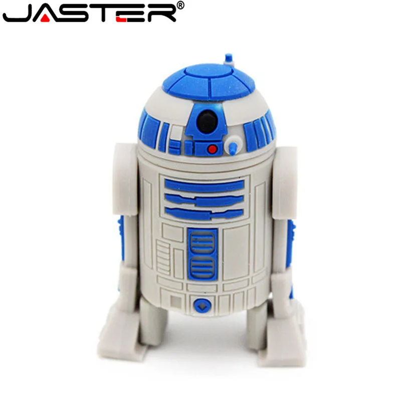JASTER 100% реальные ёмкость Бесплатная доставка Star Wars Творческий R2D2 Робот Модель 16 ГБ