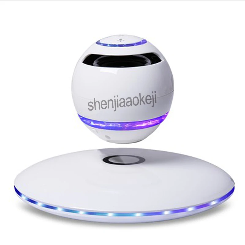 

1pc NEW Magnetic Levitation Audio Wireless Bluetooth Speaker Mini Suspended Sound Home Sound amplifier Subwoofer 5v 3w
