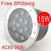 free shipping 15w 85 265v led buried light flooring light led underground lamp inground lamp ip68 cerohs 2year warranty