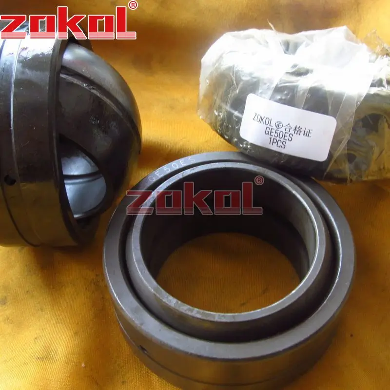 Подшипник ZOKOL GE50ES радиальный Сферический Гладкий подшипник 50*75*35(28) мм |