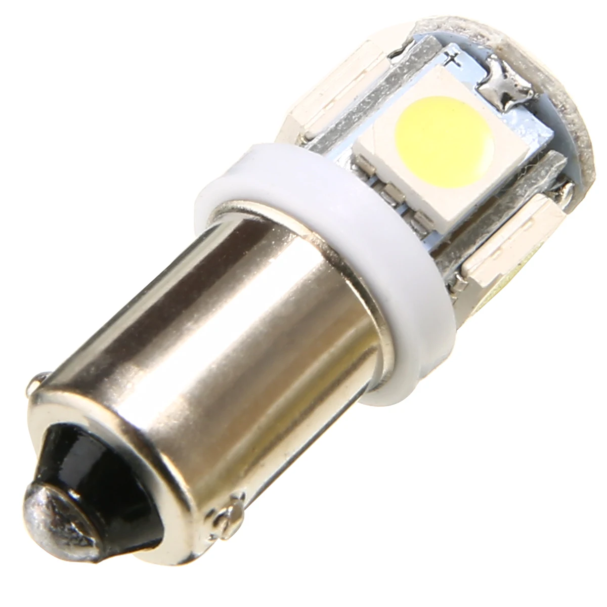 Для автомобильного освещения 10 шт./лот T11 BA9S 5050 5 SMD светодиодная белая лампа