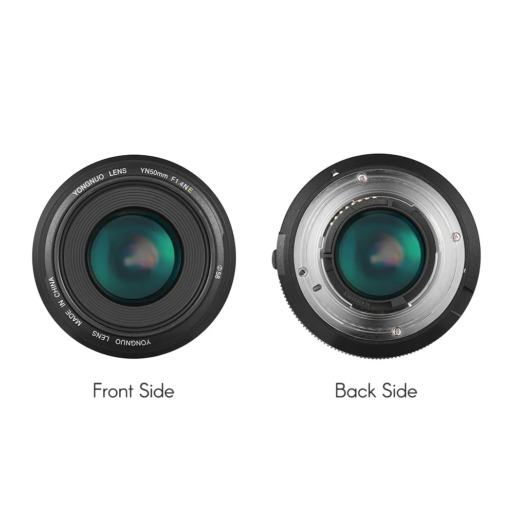 YONGNUO YN50mm F1.4N стандартный основной объектив F1.4 Большая диафрагма авто ручной фокус