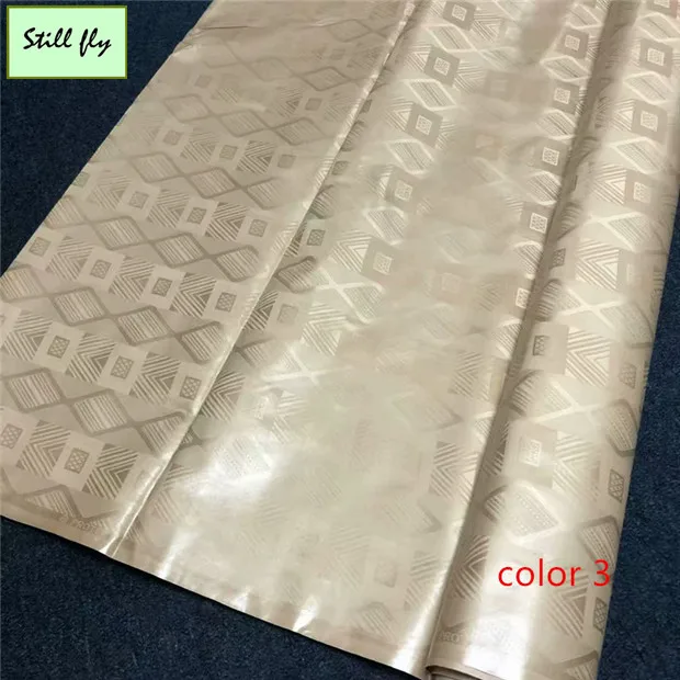 color 3 Последние Базен riche getzner последние жаккардовые Гвинея brocade Ткань хлопок вышитые кружево для мужчин 10 ярдов/партия - Цвет: color 3
