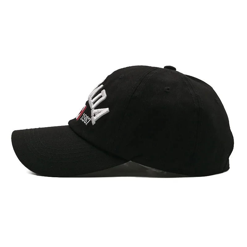 Qujihai хлопок Hat Бейсбол Кепки Канада плоский est 1967 встроенные snapback шляпу S Для