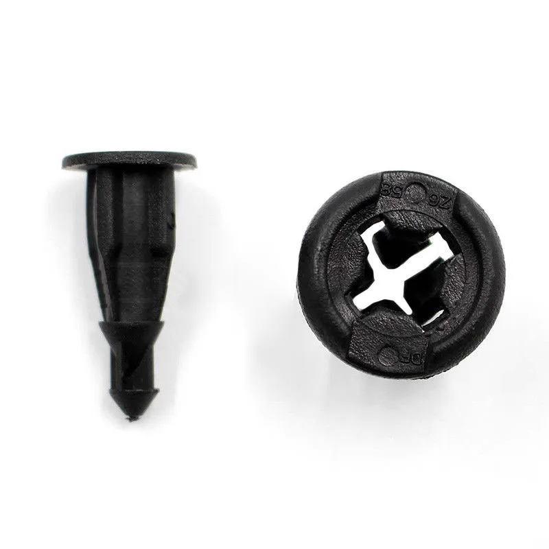 20 шт. 8 мм заклепки для автомобиля брызговики зажимы бампера брызговиков нажимные