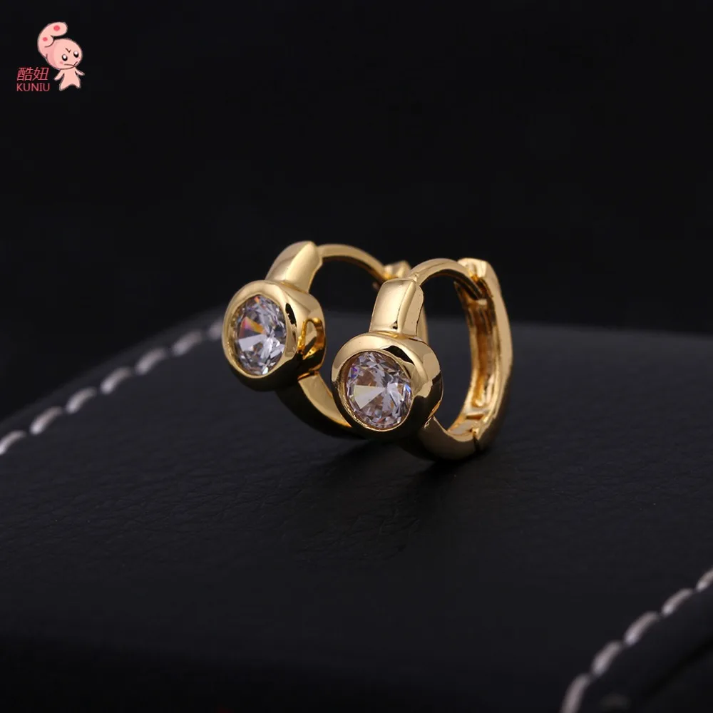 Новые модные серьги кольца в стиле принцессы Женские аксессуары KUNIU ER0031|fashion hoop