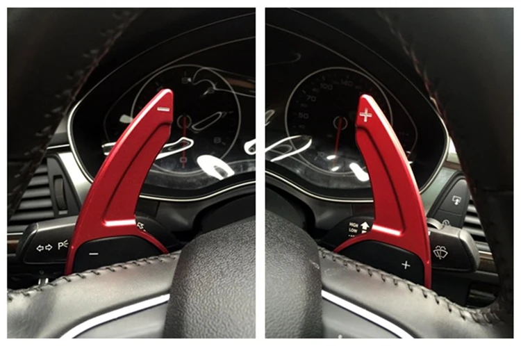 2 шт./лот автомобильный рычаг переключения передач на руль для Audi A3 A4 A4L A5 A6 A7 A8 Q3 Q5 Q7