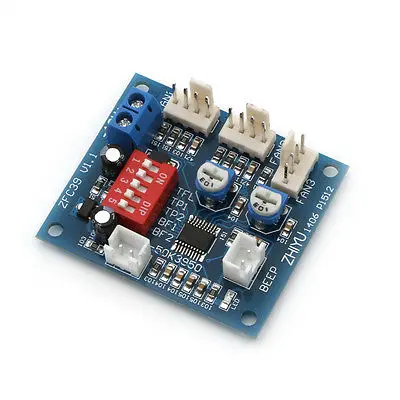 PWM CPU вентилятор 1 шт. 12 В контроль температуры контроллер скорости модуль высокая