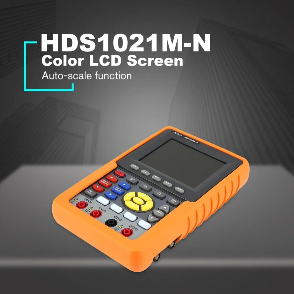 OWON HDS1021M N одноканальный Ручной цифровой запоминающий осциллограф осциллоскоп