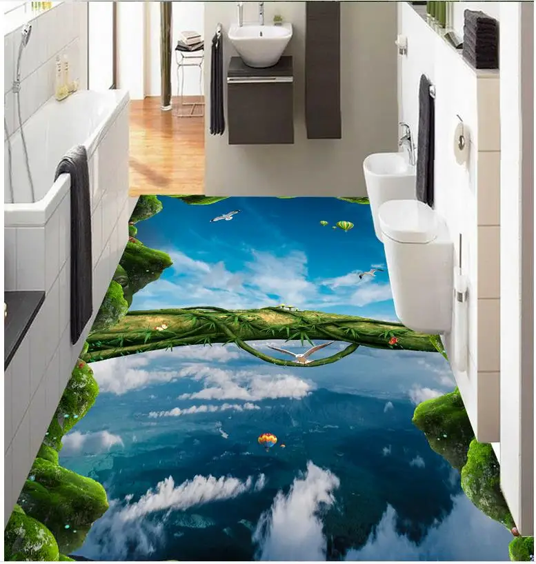 Самоклеящиеся обои из ПВХ 3d для украшения дома деревянная подвеска в виде неба