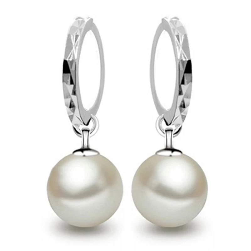 1 пара женские серьги с жемчугом класса AAA|earrings fashion|aaa pearlsmirror earrings |