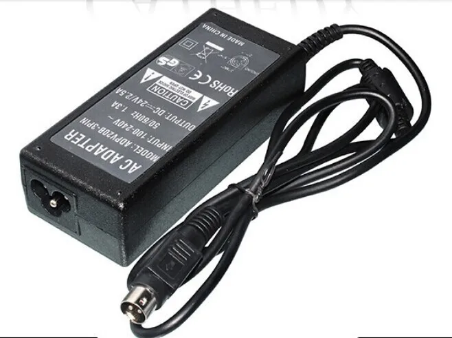 5 шт. портативный блок питания для принтера EPSON PS179 OfficeJet 3 PIN 24V 2.5A адаптер