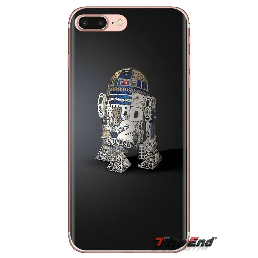 Star Wars R2D2 Robot For Huawei Mate Honor 4C 5C 5X 6X 7 7A 7C 8 9 10 8C 8X 20 Lite Pro Transparent Soft Shell Covers |