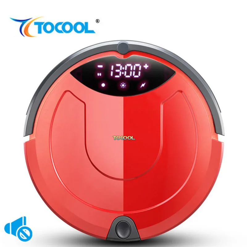 TOCOOL TC 650 супер тихий умный самозаряжающийся Роботизированный пылесос