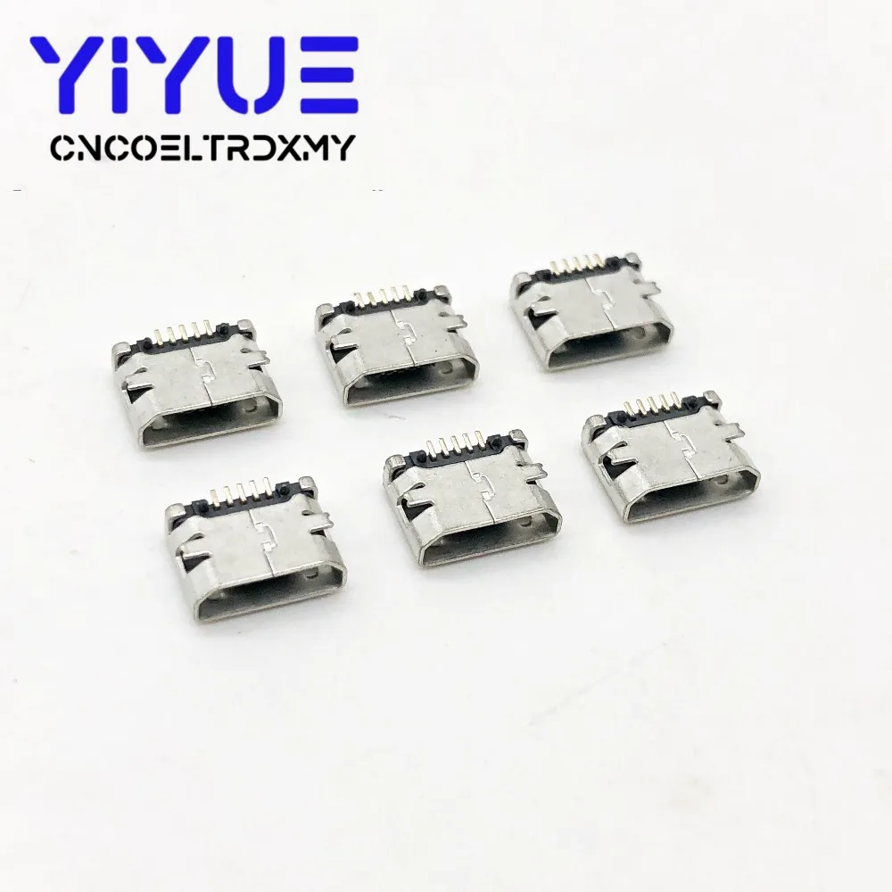 5-контактный гнездовой разъем Micro USB Тип B мама для размещения Майк 5 P 20 шт./лот |