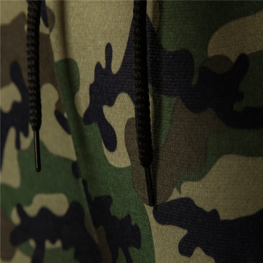 Мужские камуфляжные модные повседневные брюки большие размеры дышащие