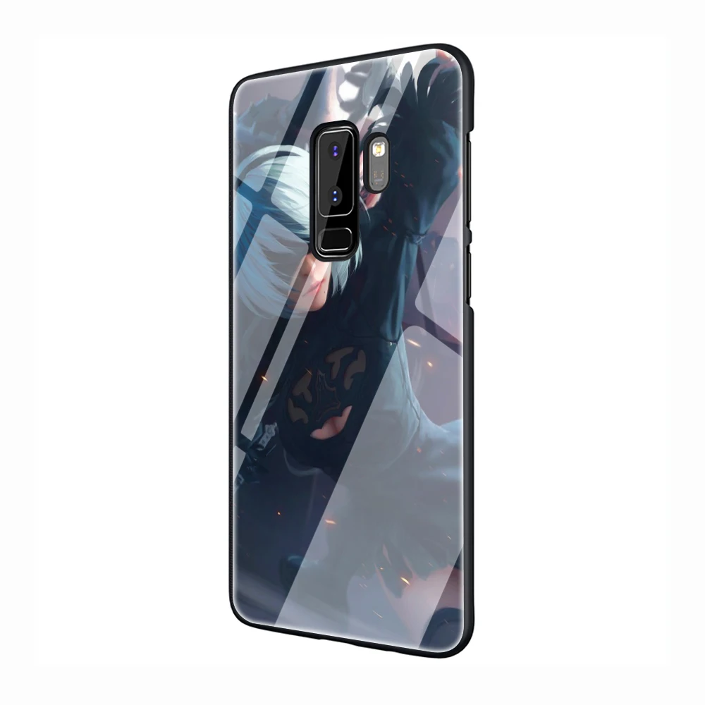 НИР автоматов закаленное Стекло чехол для телефона чехол для samsung Galaxy S7 край S8 9 10, 8, 9, 10, плюс A10 20 30 40 50 60 70 - Цвет: G6