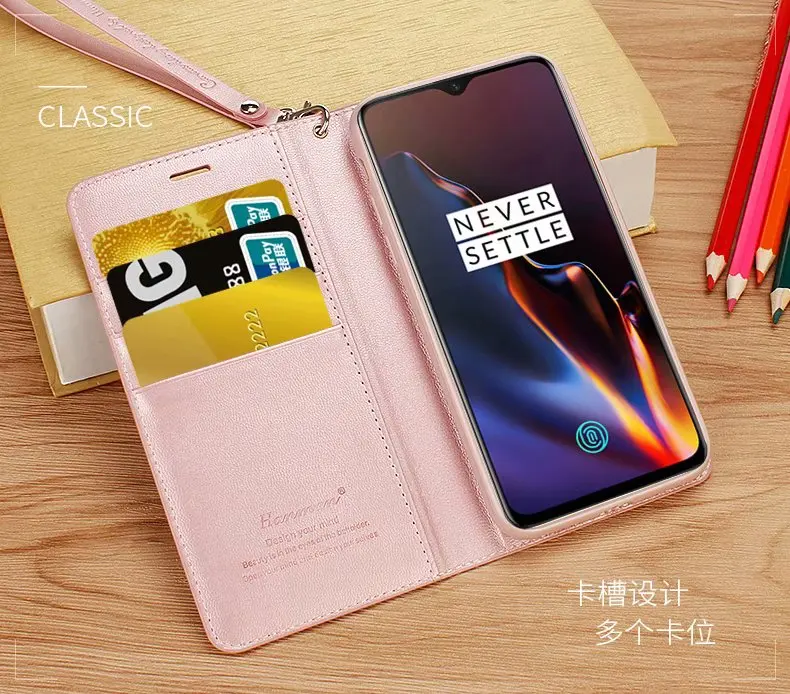 Чехол для Oneplus 6 6 T, чехол One plus 6 6 T, смарт-откидная крышка, слот для карт, подставка из искусственной кожи, мягкий чехол для Oneplus 6 6 T, чехол kimTHmall