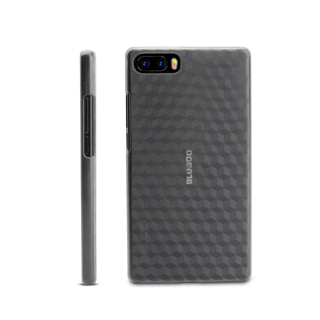 Для bluboo s1 задняя крышка чехол прозрачный защитный простой жесткий для