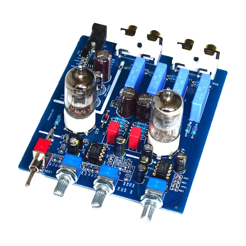 Preamp KYYSLB hifi bile трубка 6J1 с высокой и низкой регулировкой звука Hi Fi аудио