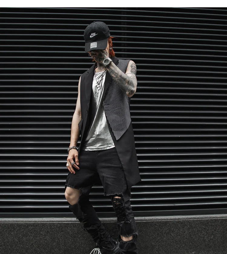 Новинка 2019 Мужская одежда Парикмахерская GD для сцены ночного клуба