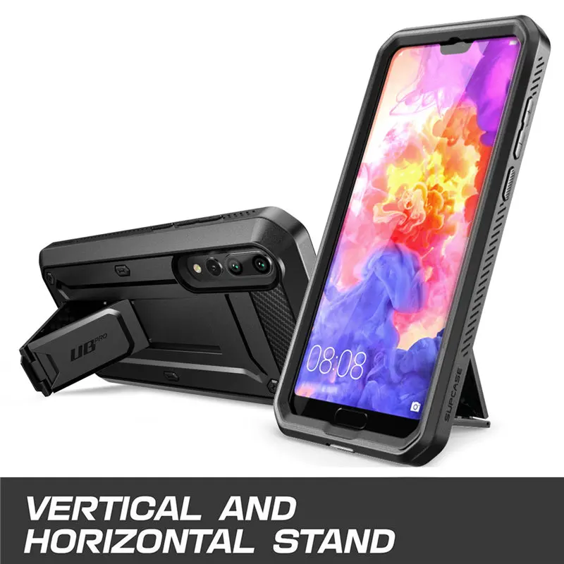 supcase for huawei p20 pro case ub pro heavy duty full body rugged peotective case with built in screen protector kickstand free global shipping