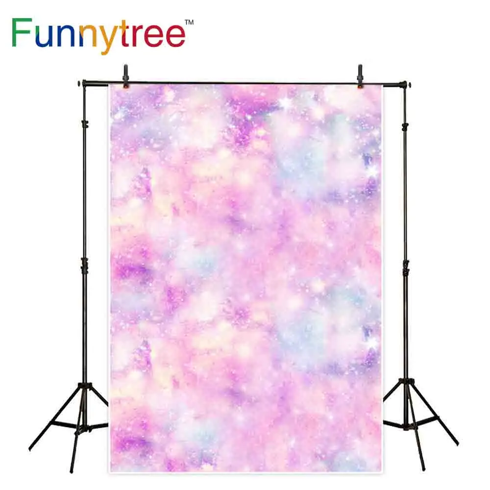 Фон для фотосъемки Funnytree пастельный абстрактный акварельный фон с изображением