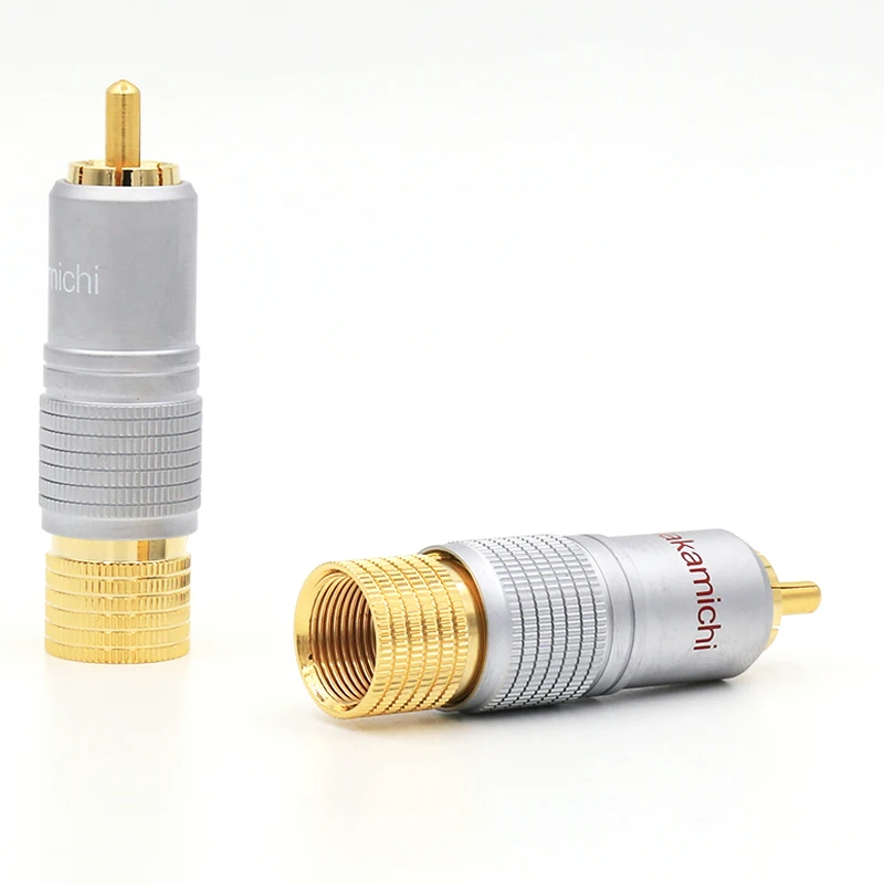 Аудиокабель с золотым покрытием Nakamichi разъем RCA 24K бесплатная доставка новинка