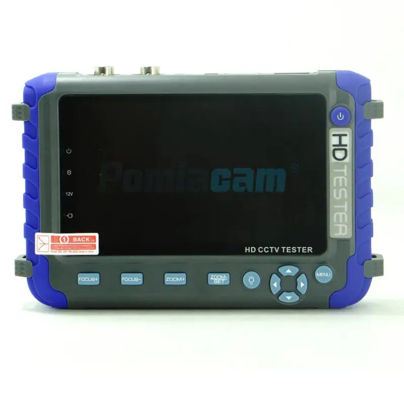 Профессиональный инструмент для тестирования CCTV IV8C 5 дюймов TFT lcd 5MP AHD TVI 4MP CVI CVBS CCTV камера тестер монитор Поддержка PTZ UTP