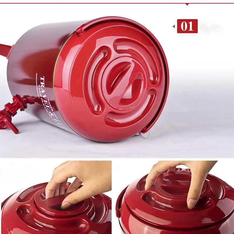 9.5L Keep Hot/cold Commercial Heat preservation barrels for water coffee drink tea soybean milk IDB-1000ISH 1pc | Бытовая техника
