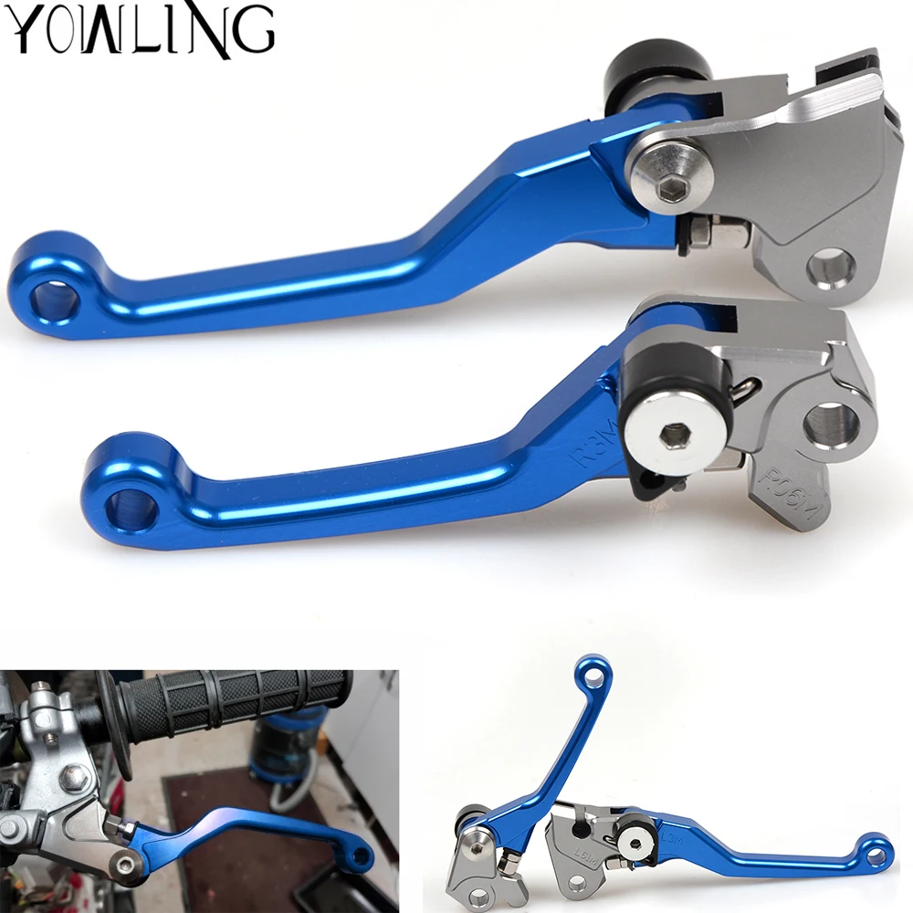 CNC поворотный сцепление и тормозной рычаг Ручка для YAMAHA YZ450F YZ426F YZ250F YZ250 YZ125 YZ85 YZ80 YZ