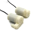 Погружной микронасос с щеточным двигателем, постоянный ток 3 В4,5 в, бесшумный водяной мини-насос для аквариума сделай сам, фонтана с максимальным потоком 100 лч